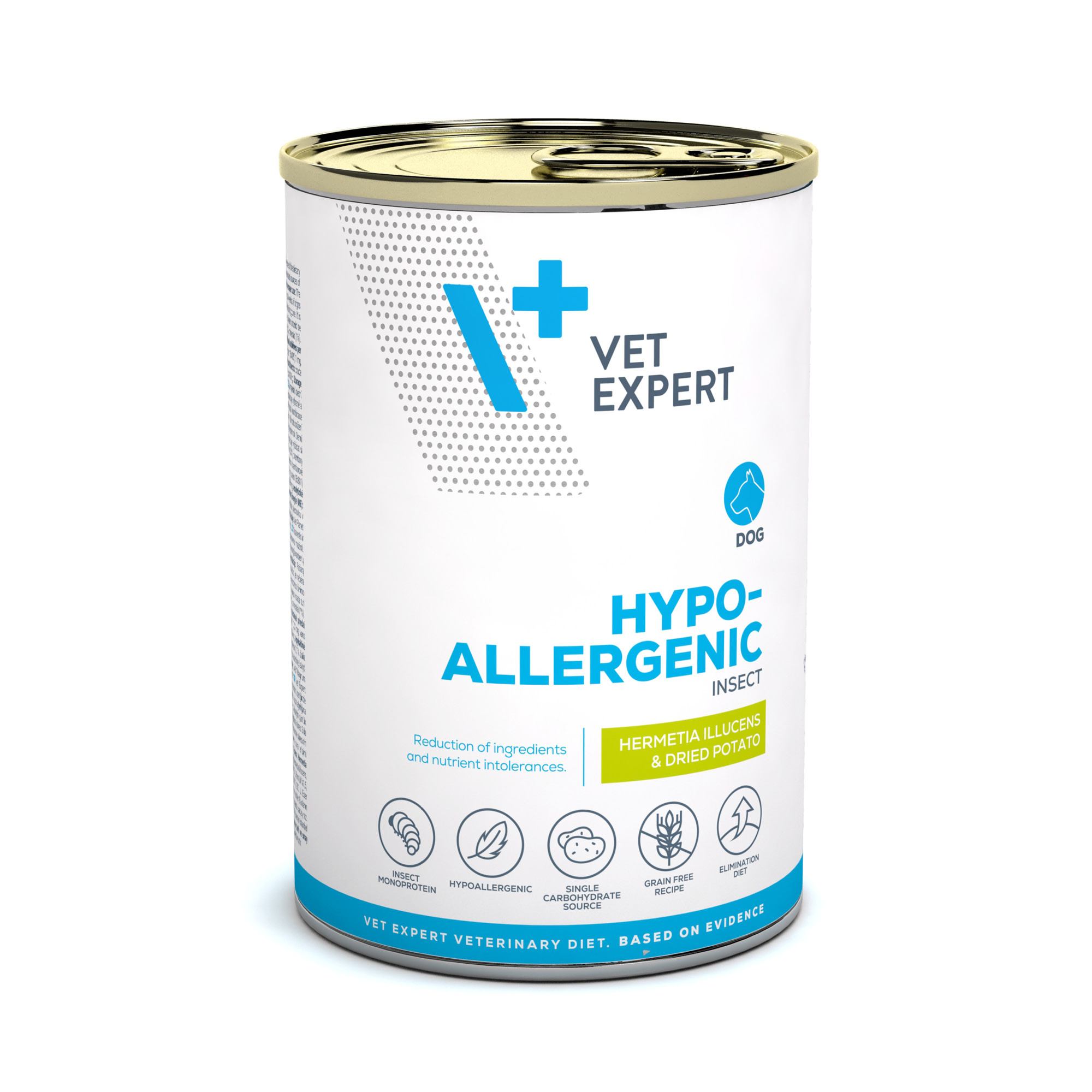 VET EXPERT HYPOALLERGENIC INSECT 375g - mokra karma weterynaryjna dla psów