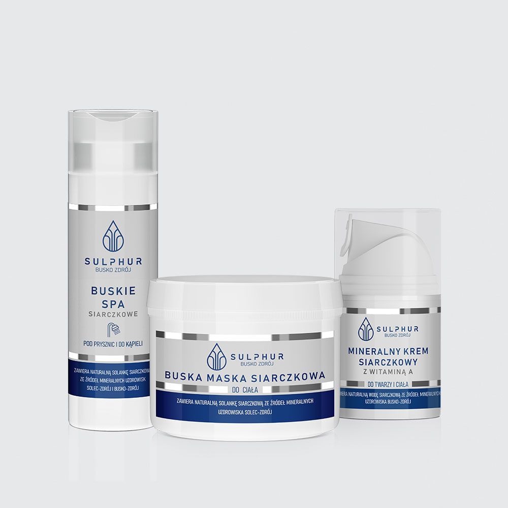 ZESTAW SKÓRA ŁUSZCZYCOWA - PRYSZNIC