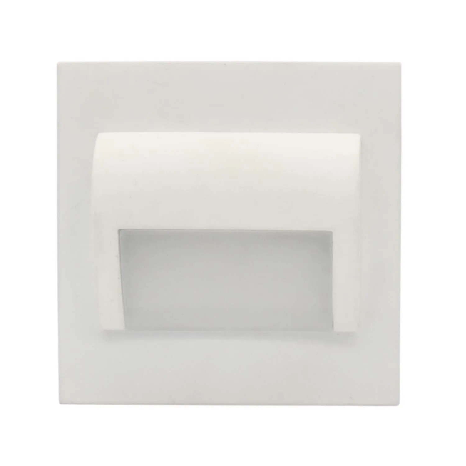 Düwi Lampa LED schodowa STAIR LIGHT 2W 4000K 45lm 230V biała