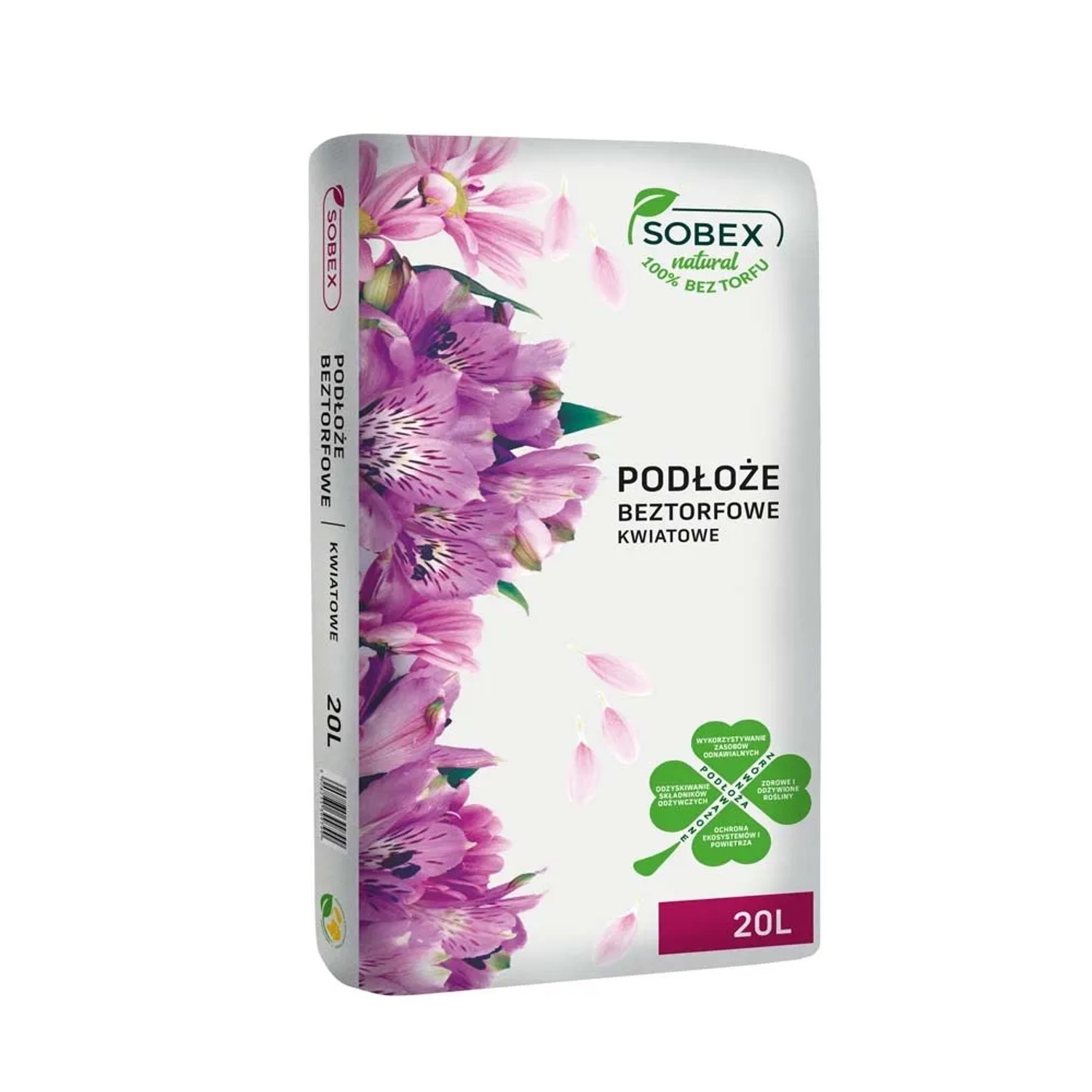 Sobex podłoże beztorfowe do kwiatów - 20 l