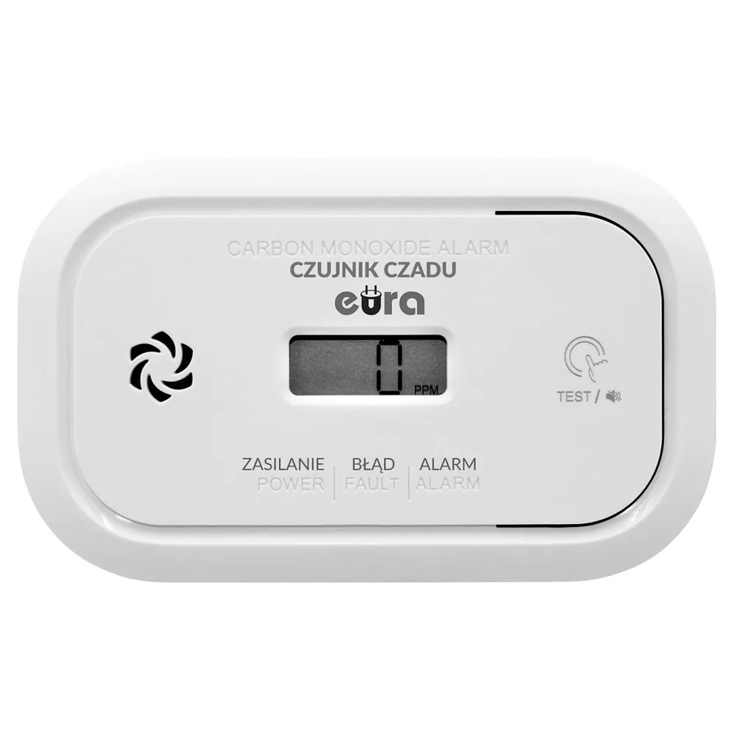 Eura Czujnik czadu bateryjny CD-71A2V755/B