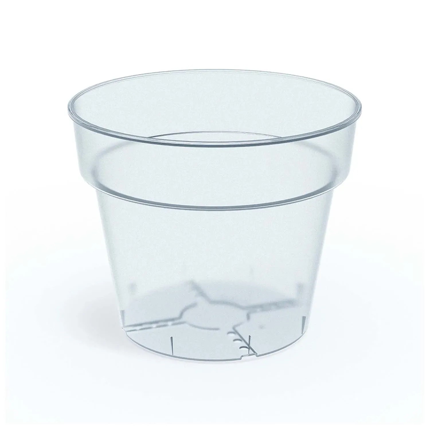 Prosperplast Doniczka Planti przeźroczysta - śr. 23 cm