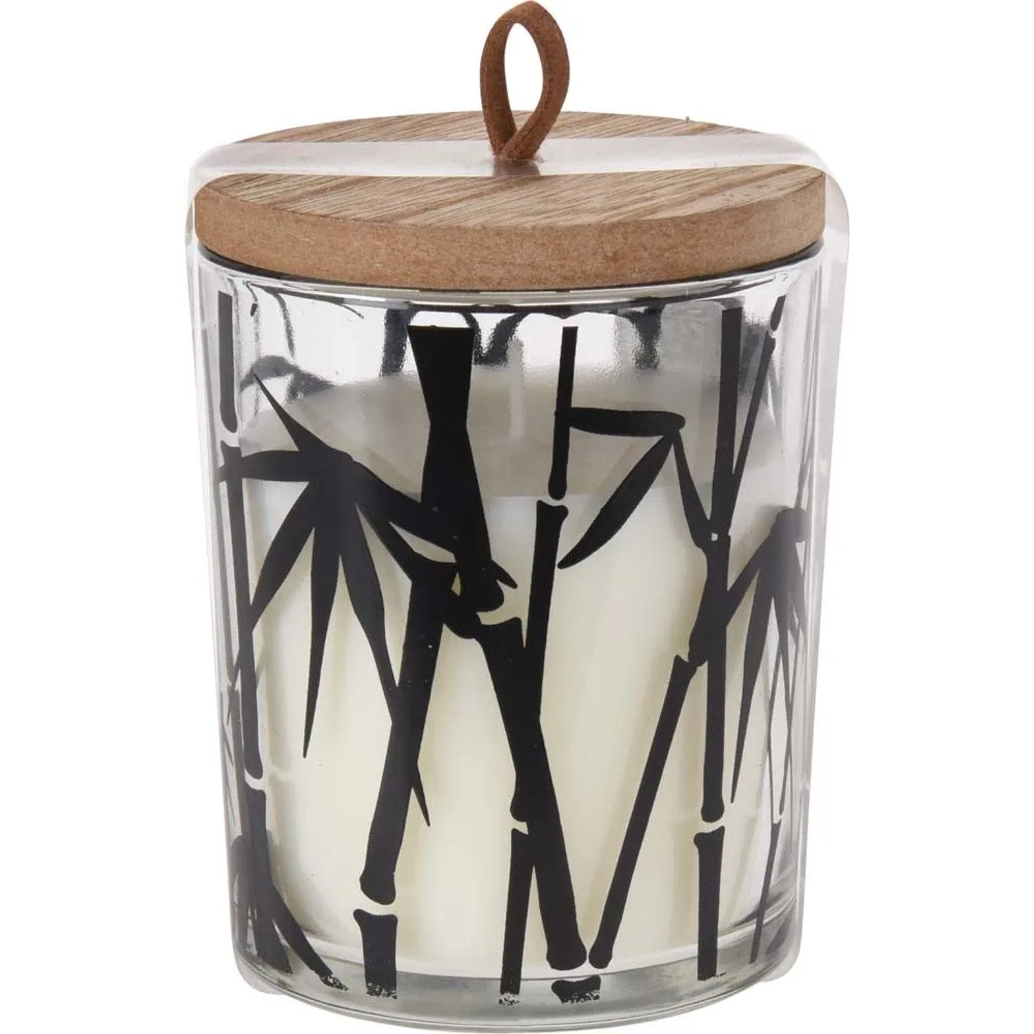 Świeca Bambus Black zapach słoik
