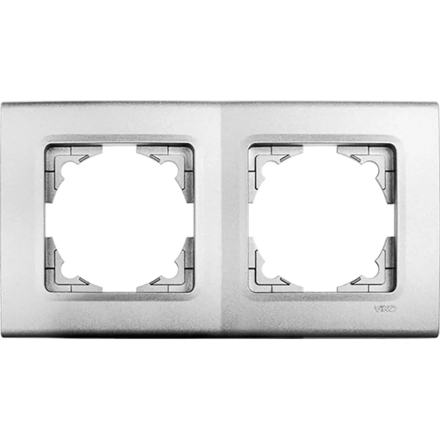 Ramka Linnera podwójna srebrna