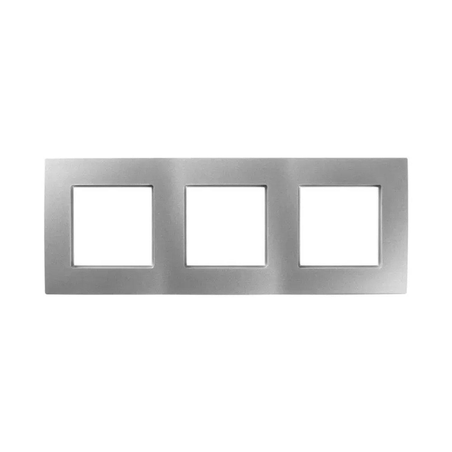 Ramka Rosa 3-krotna srebrna