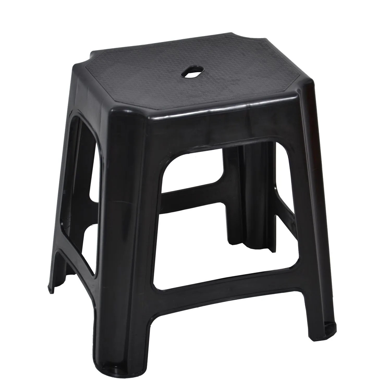 Taboret ogrodowy grafitowy