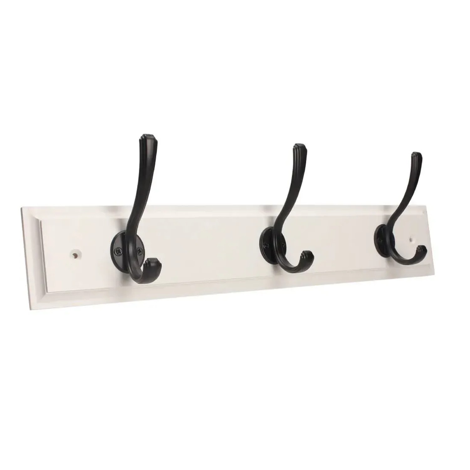 Gamet Wieszak ścienny na desce biało-czarny 500 mm