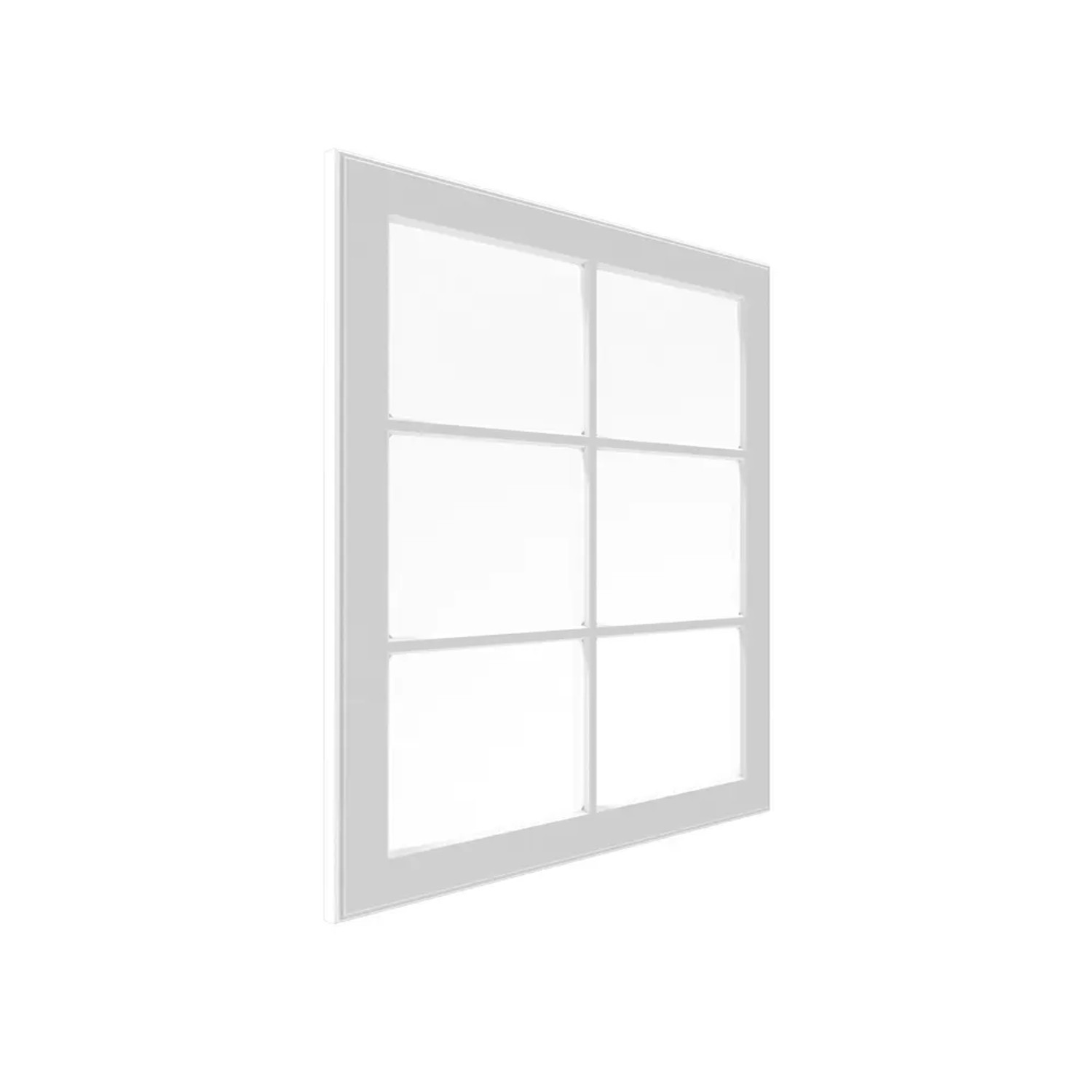 Front Modena witryna 60 x 71 cm biały mat