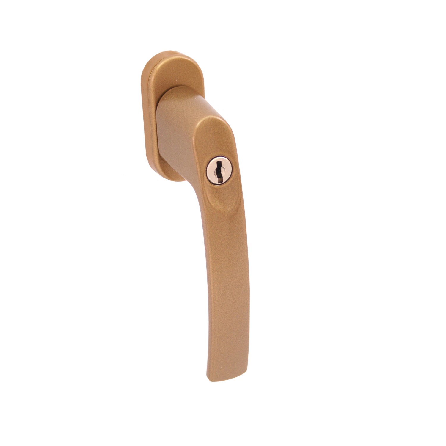 Domino Klamka okienna z kluczem Pluton brąz