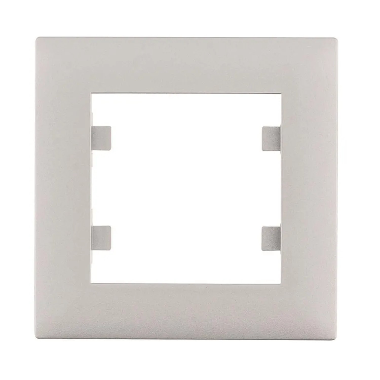 Ramka Lumina 1-krotna srebrna