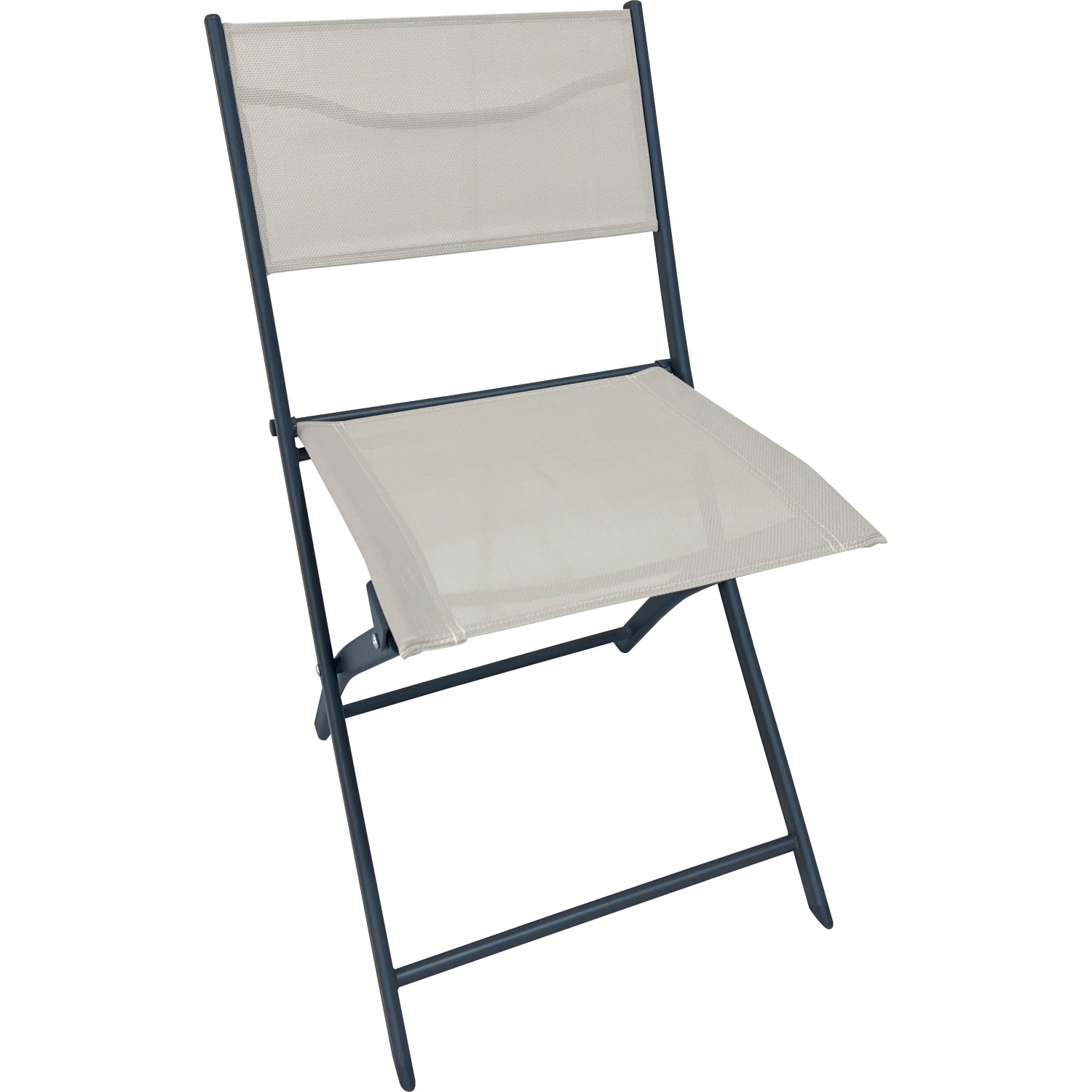 Krzesło składane TOCCANO kremowe