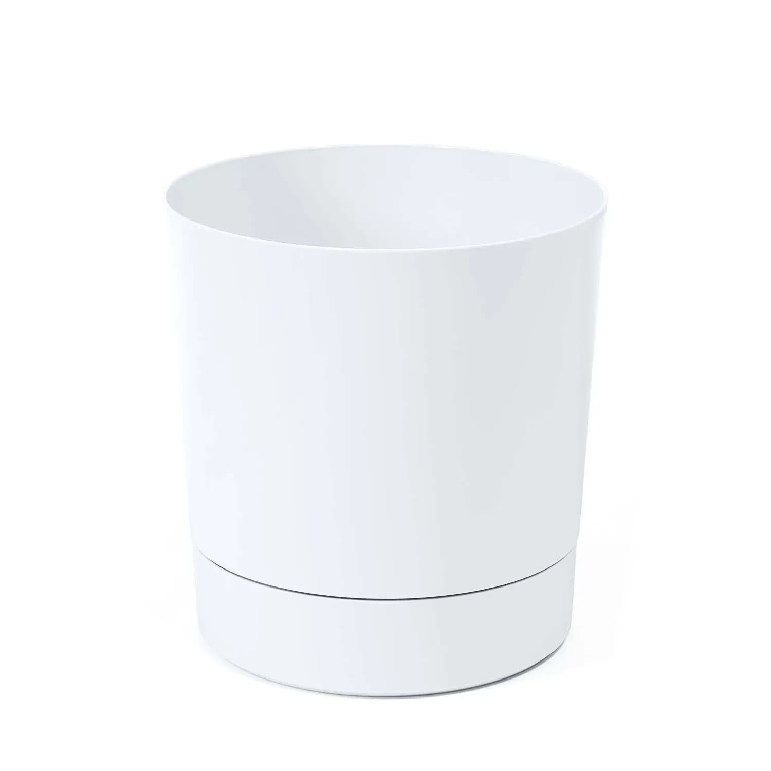 Doniczka Aura biała - śr. 28 cm