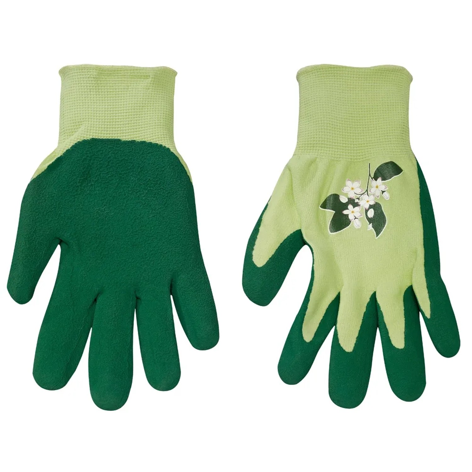 LUX-TOOLS Rękawice ogrodowe lateksowe zielone rozm. 8