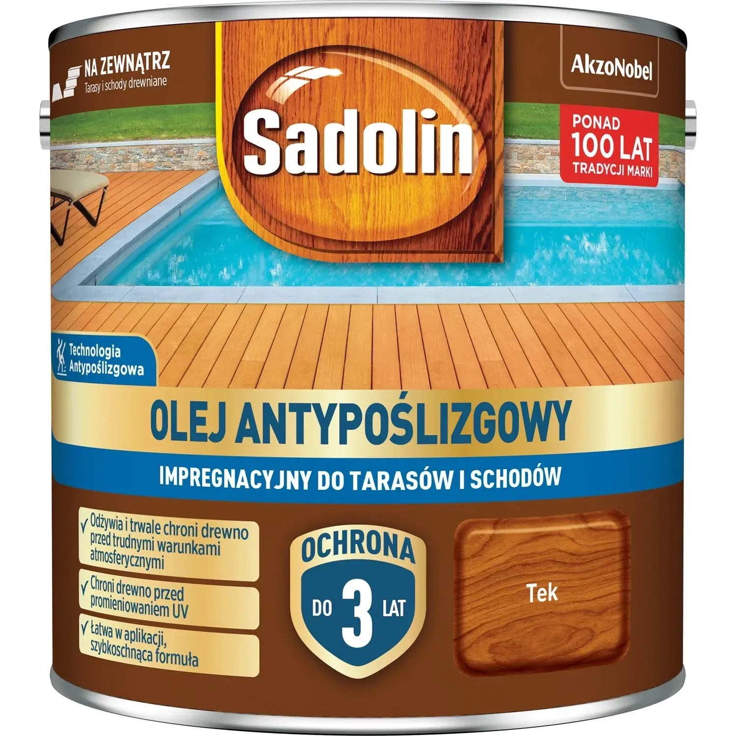Sadolin Olej Antypoźlizgowy tek 2,5l