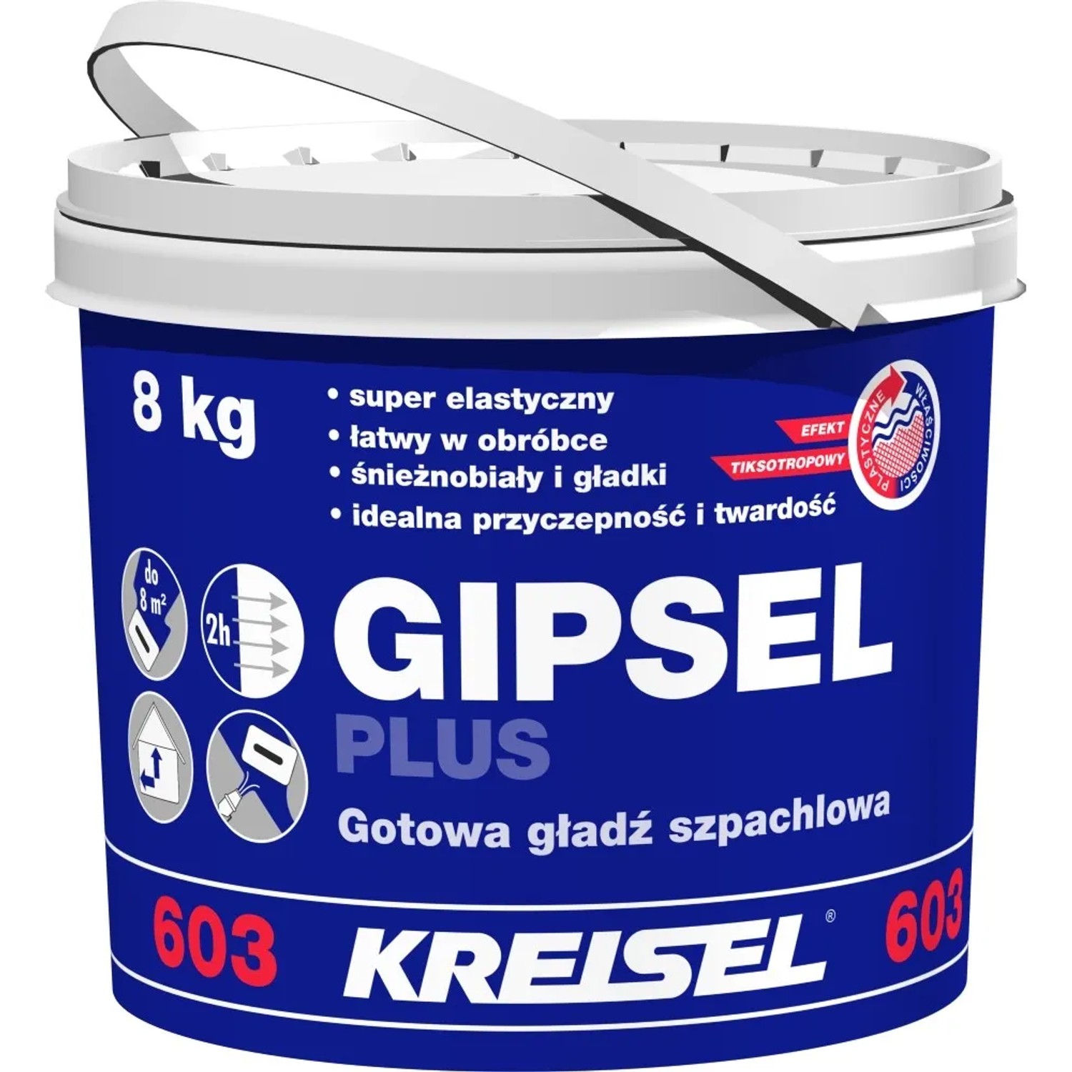 Kreisel Gładź szpachlowa Gipsel Plus 603 8 kg