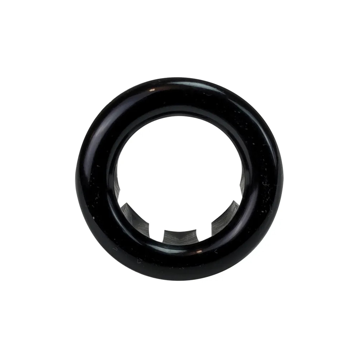 Tycner Rozeta umywalkowa 25 mm czarna