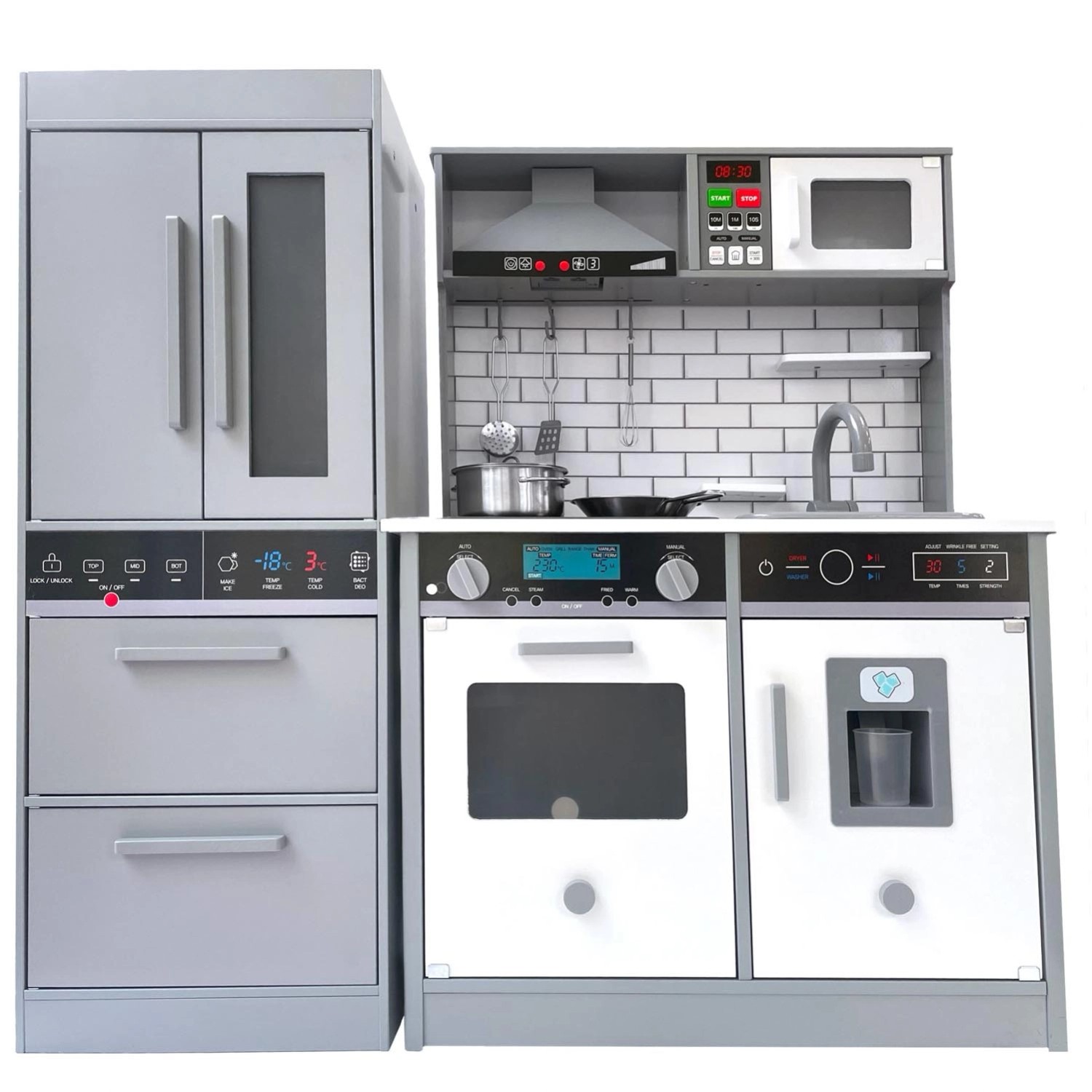 Kuchnia drewniana COOK'N'ROLL 93x100x30 cm