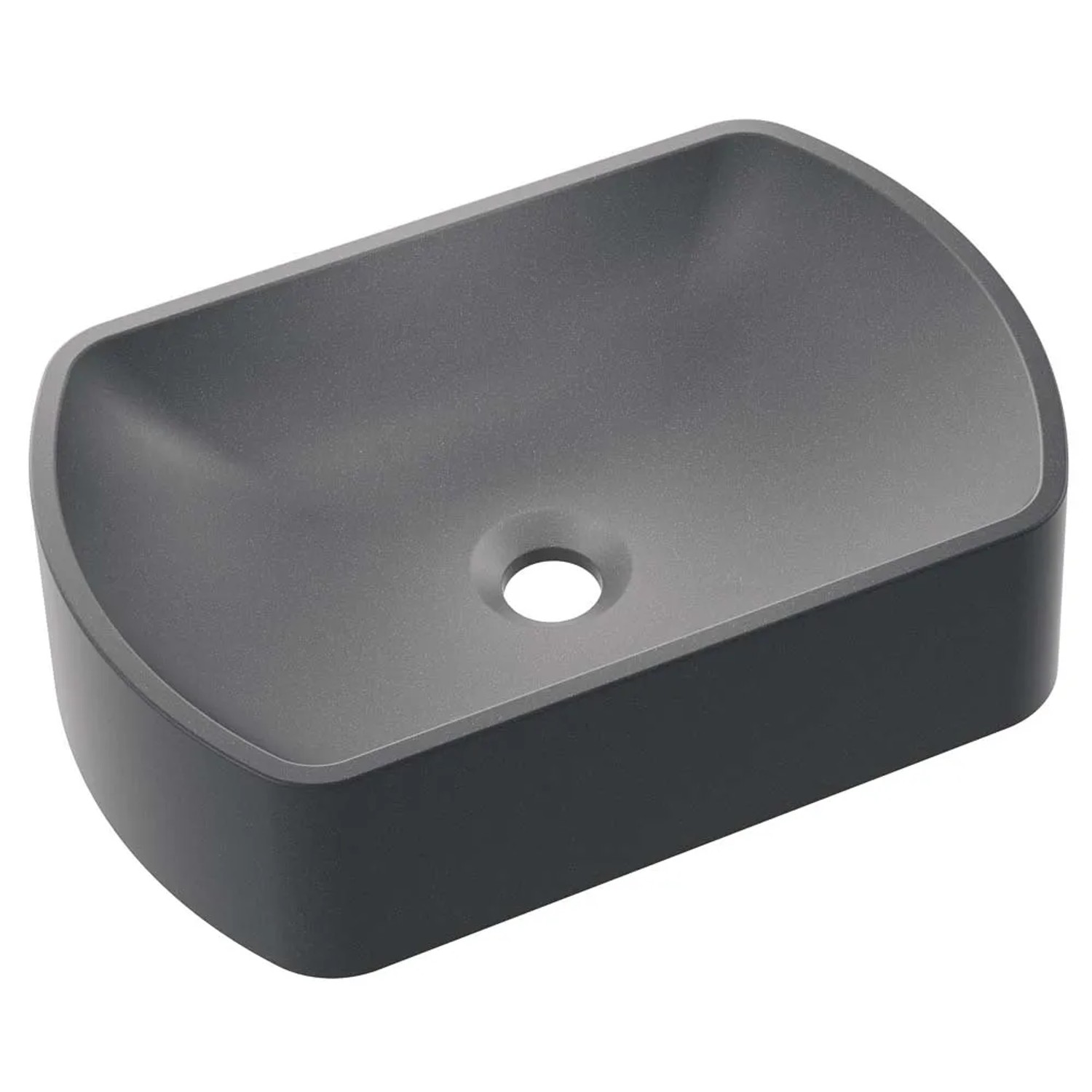 Axis Umywalka MAUN 45 nablatowa granitowa grafitowy