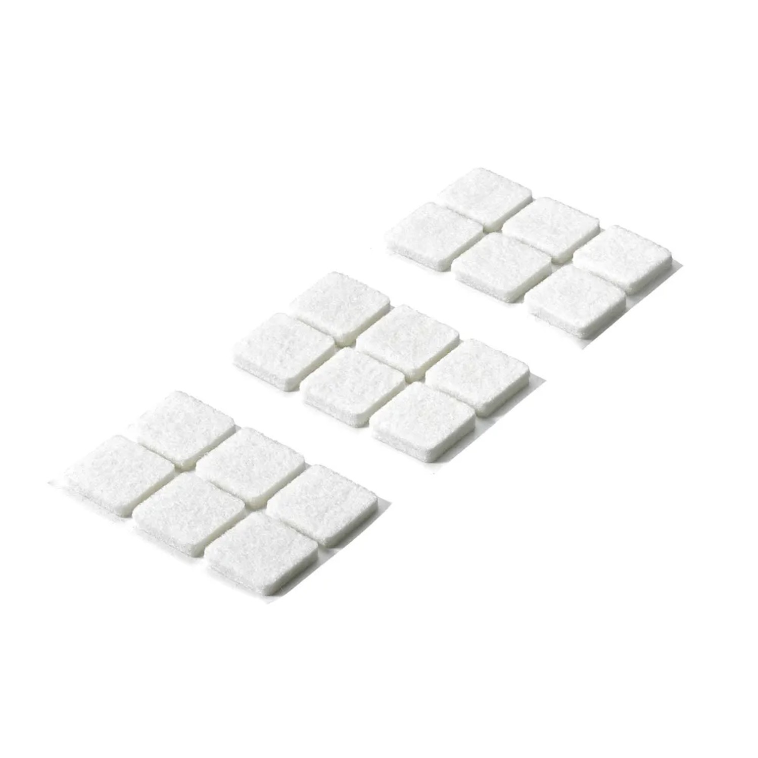 Hettich Podkładki filcowe białe 22x22mm 18szt