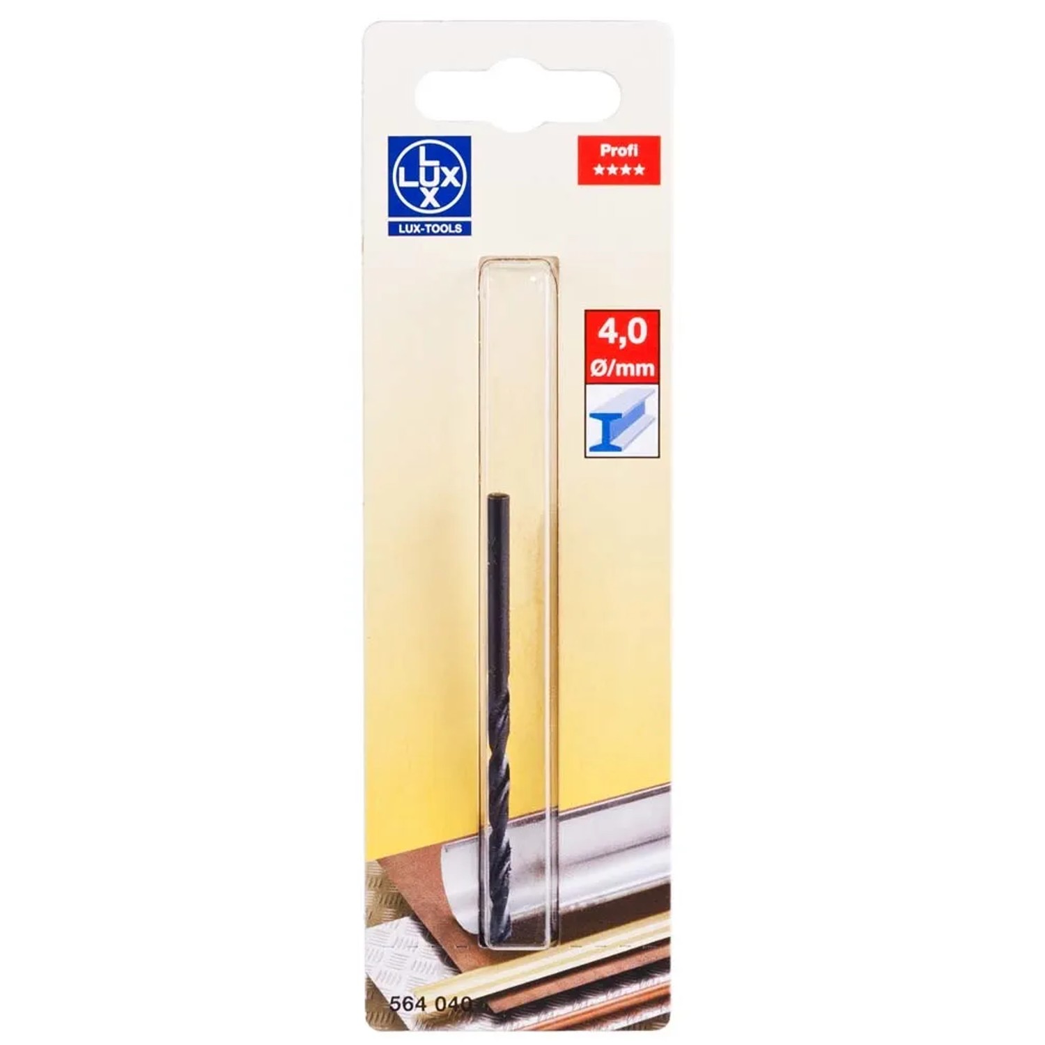 LUX-TOOLS Wiertło do metalu 4x75 mm