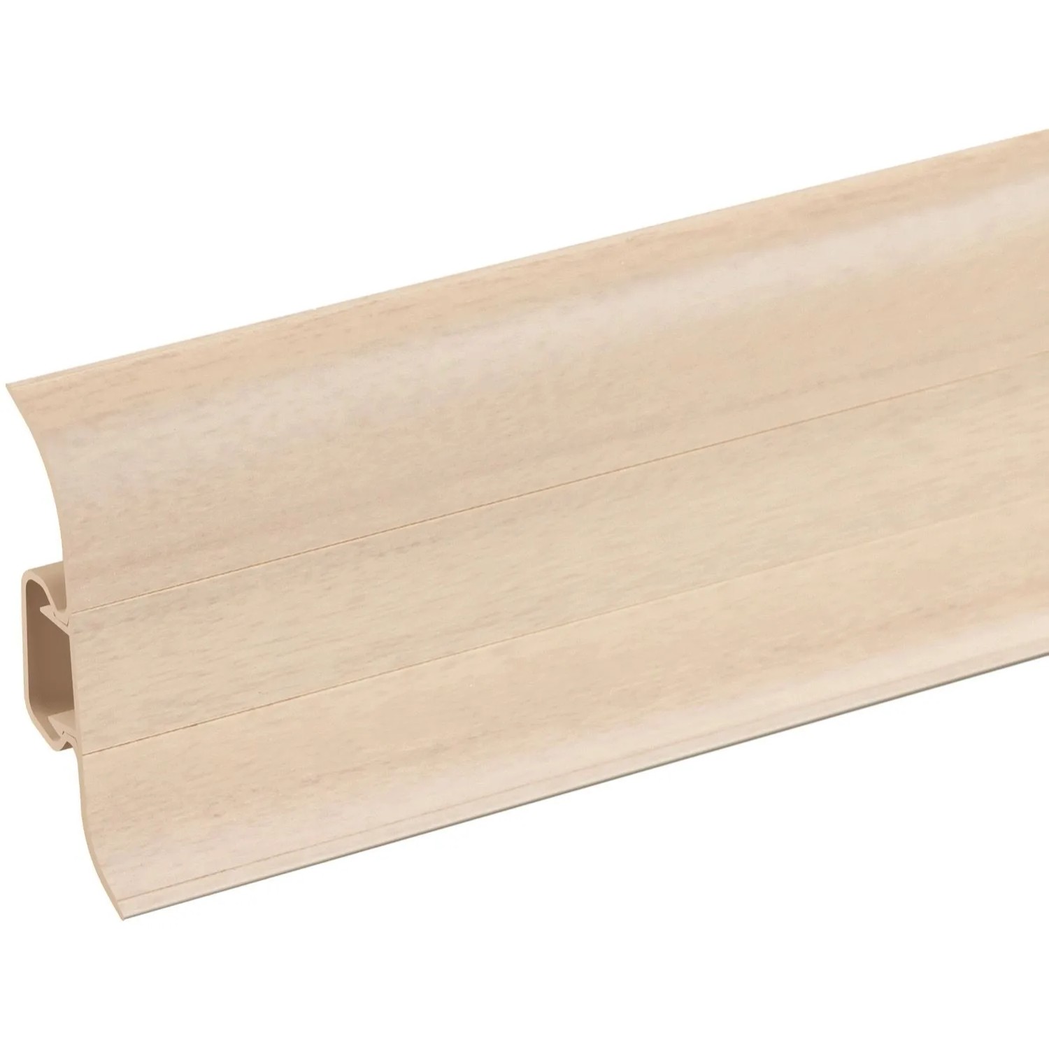 Cezar Listwa przypodłogowa Premium PVC Dąb Jesion Jasny 59x22x2200