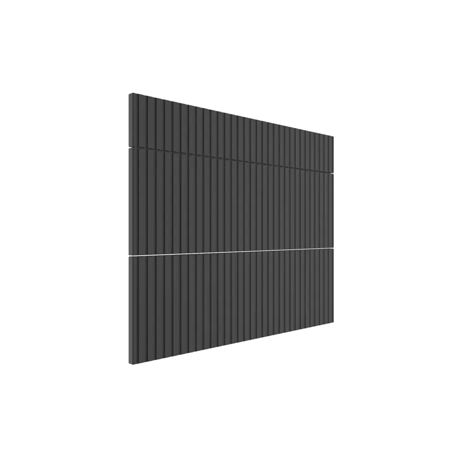 Trzy fronty do szafki z szufladami Casino Royal 80 cm czarny mat