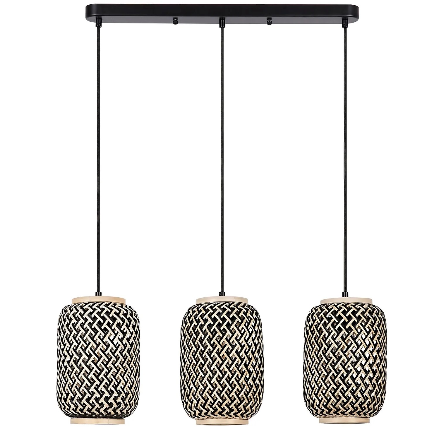Lampa wisząca ADALLA 3x40W E27 rattan
