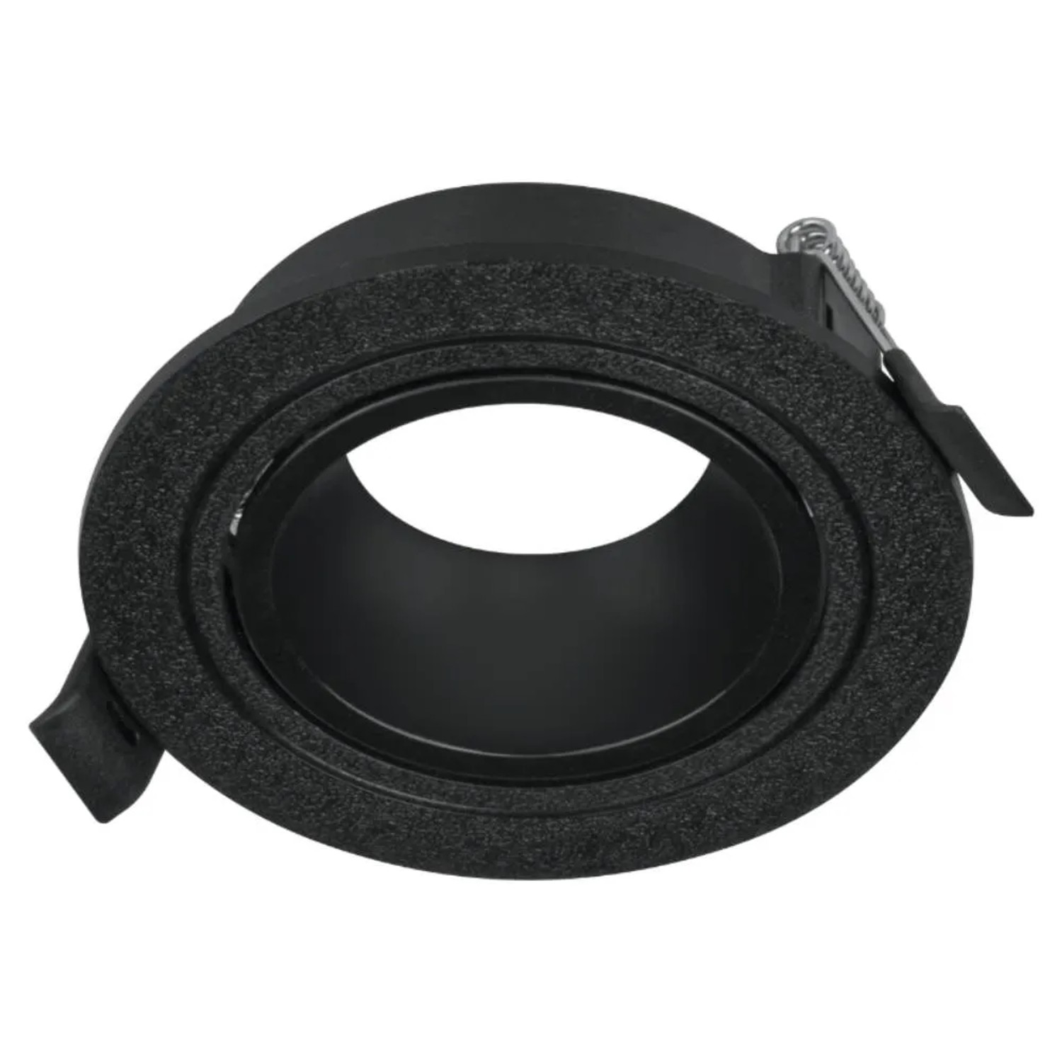 DPM Ramka do oprawy ruchoma GU10/MR16 natynk. okrągła czarna