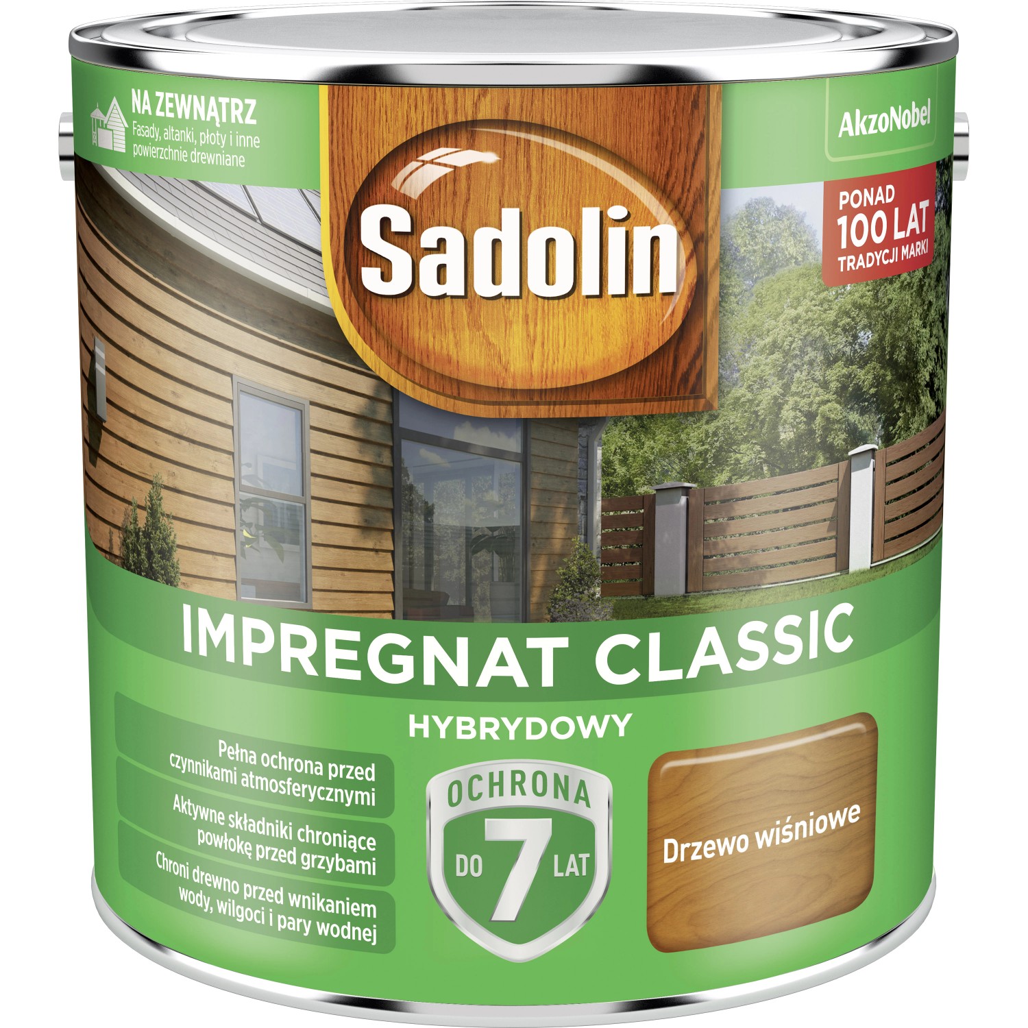 Sadolin Impregnat Classic drzewo wiśniowe - 2,5L