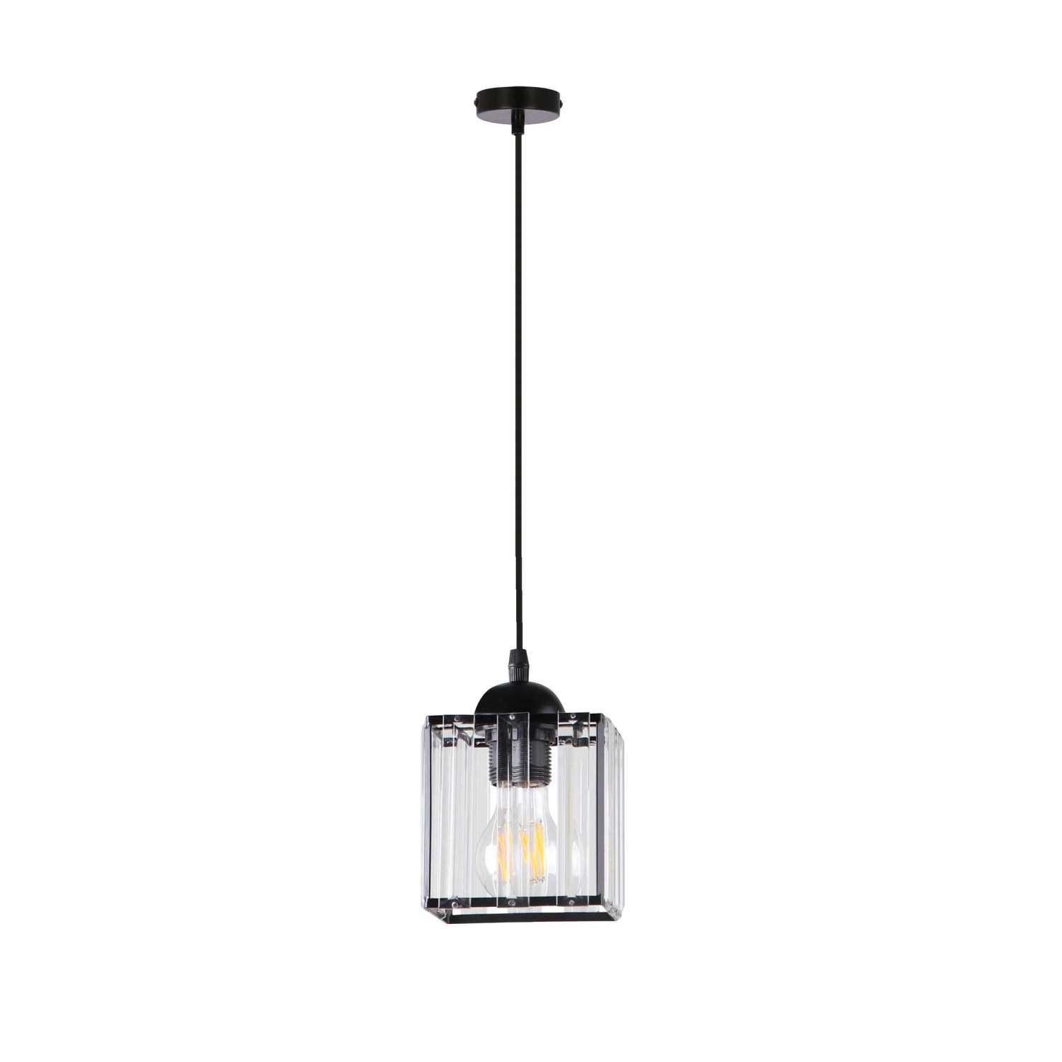 Candellux Lampa wisząca SIGLA 1xE27 40W czarna