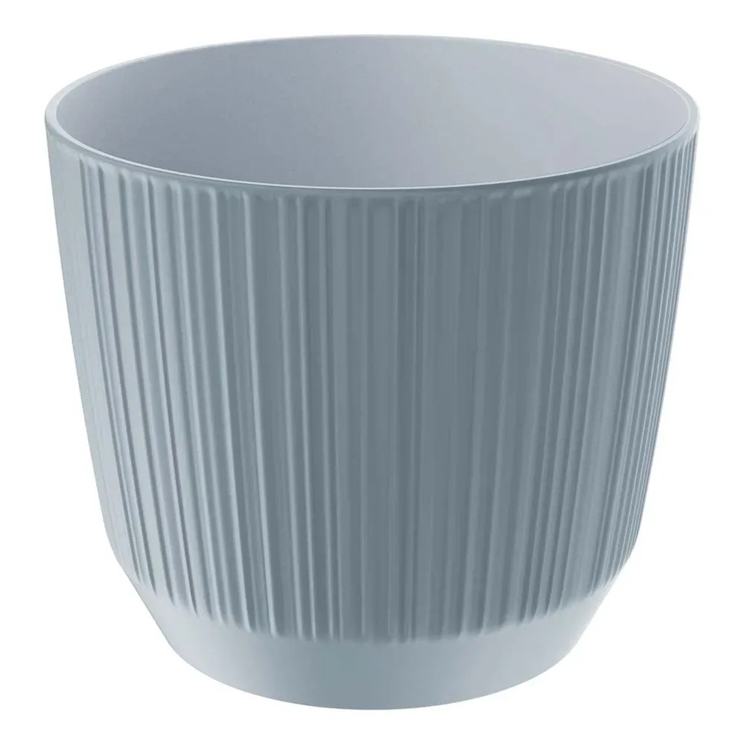 Prosperplast Doniczka Ryfo jasnoszara - 13 cm