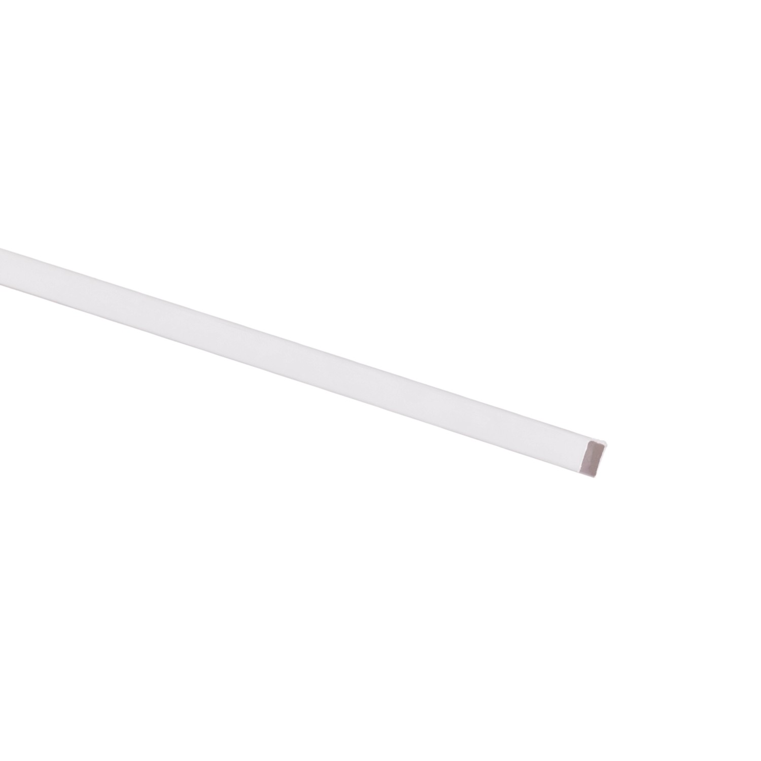 GAH Alberts Profil PCV typu U biały 10 mm x 10 mm x 1000 mm