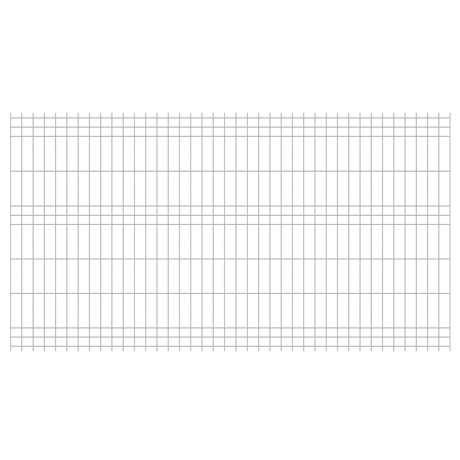 Jarmex Panel ogrodzeniowy - 250,5 x 132 cm drut 3,8 mm oczko 6 x 20 cm ocynkowan