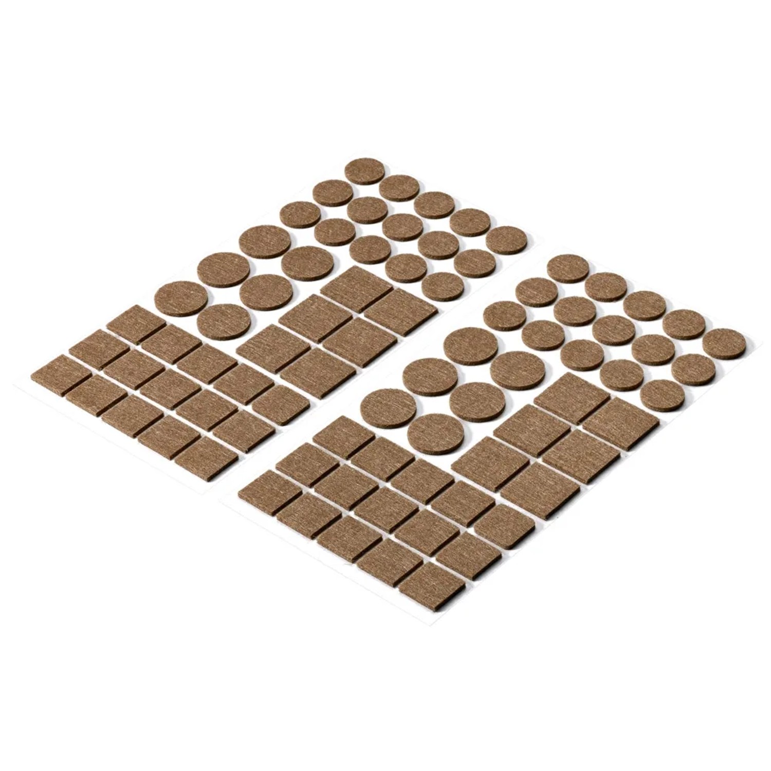 Hettich Podkładki filcowe brązowe 84szt
