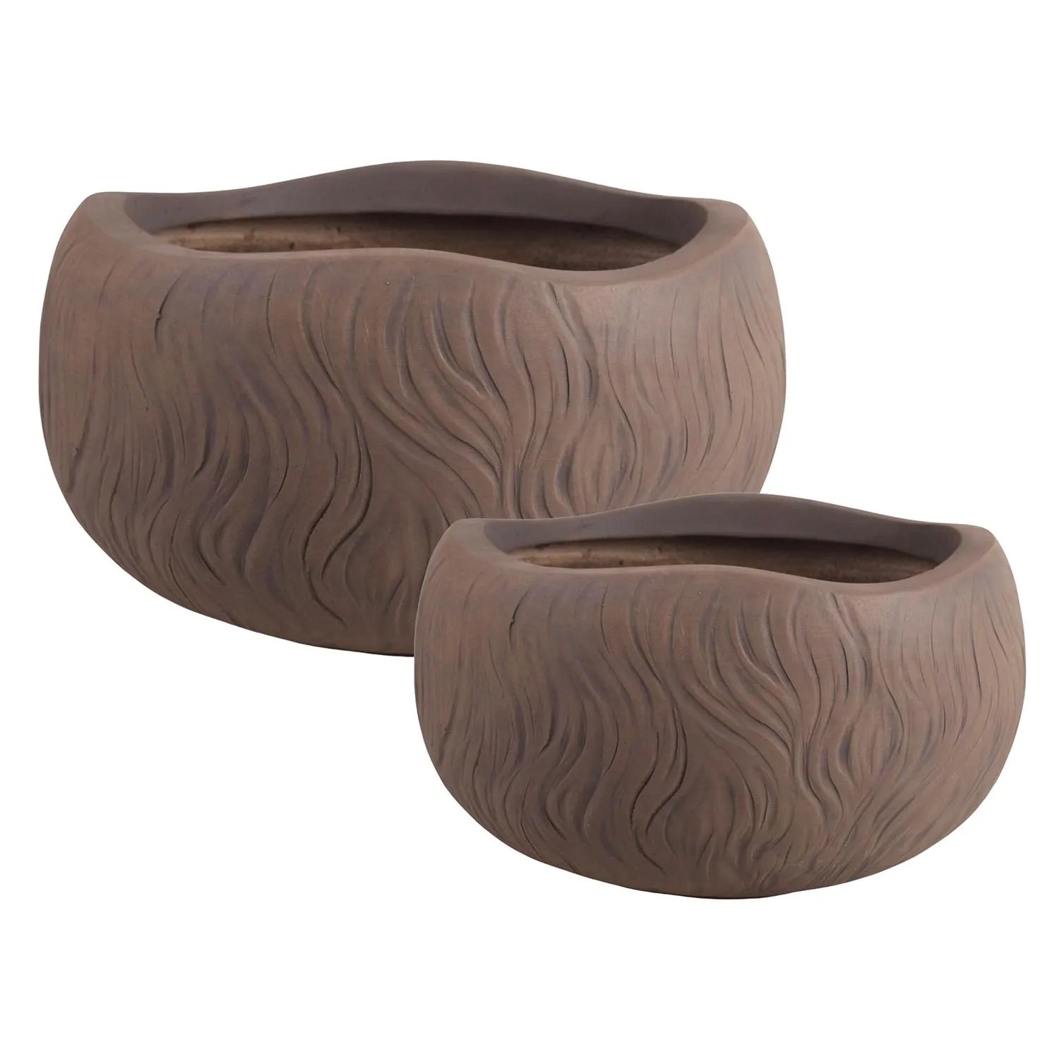 Donica Sophisticated grafitowa komplet 2 szt.