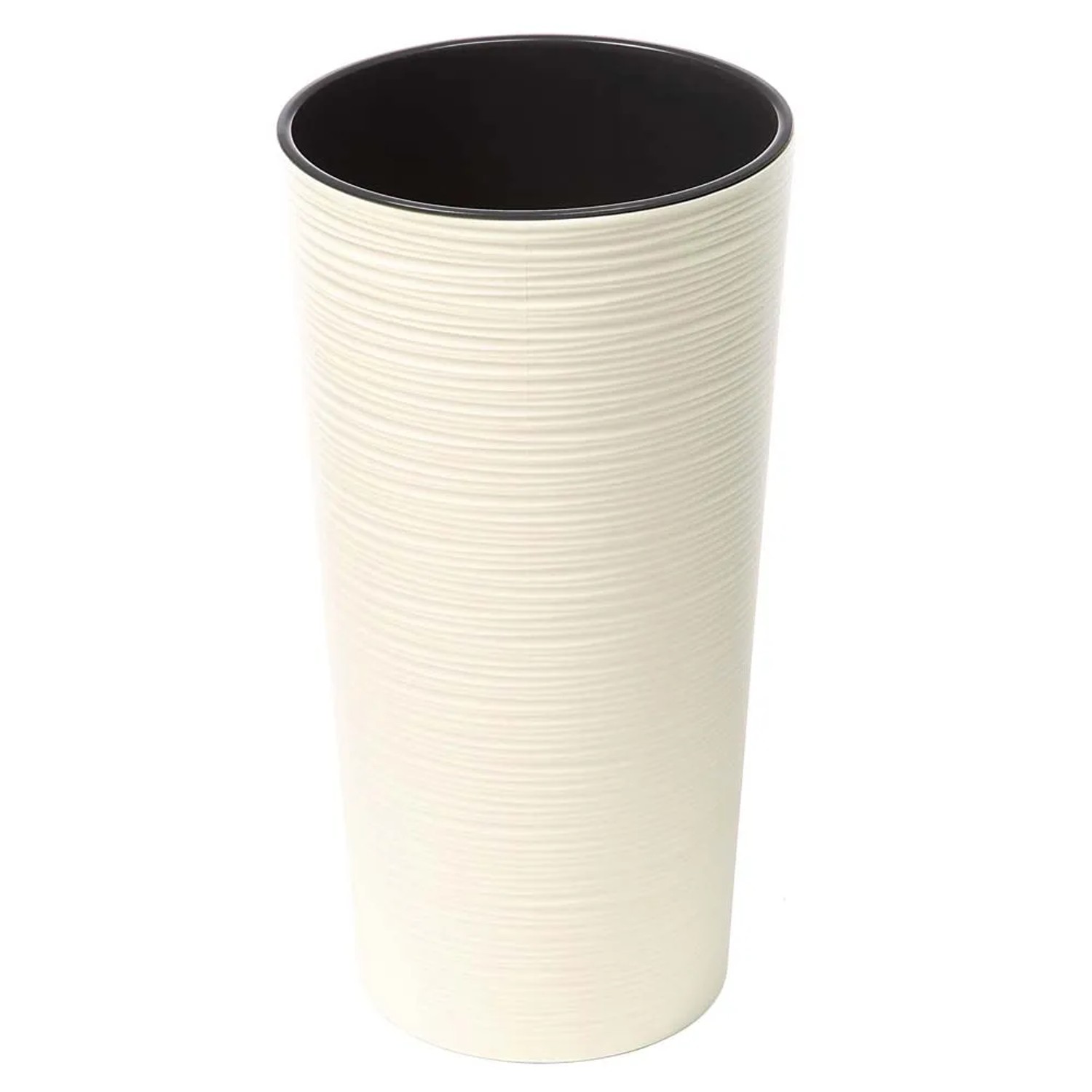 Doniczka Lilia Dłuto 30 cm krem