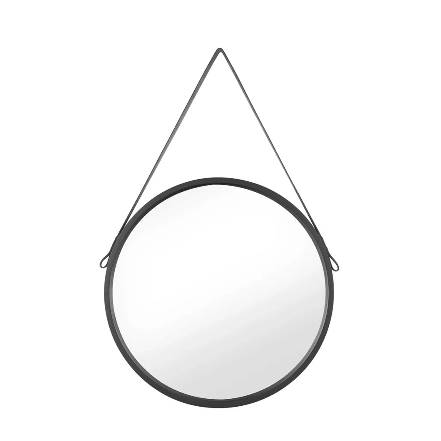 BALIV Lustro łazienkowe Round czarne