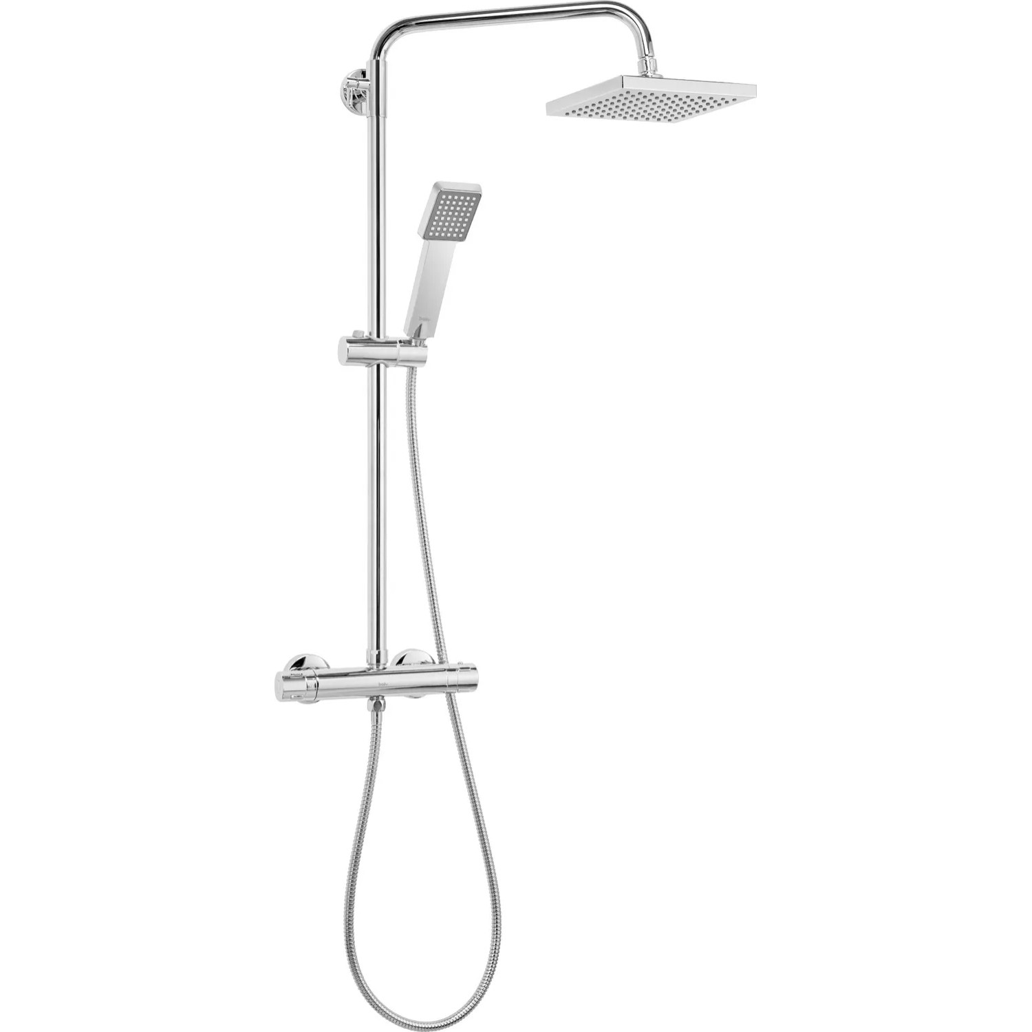 Baliv Kolumna prysznicowa Quadro 2 chrom