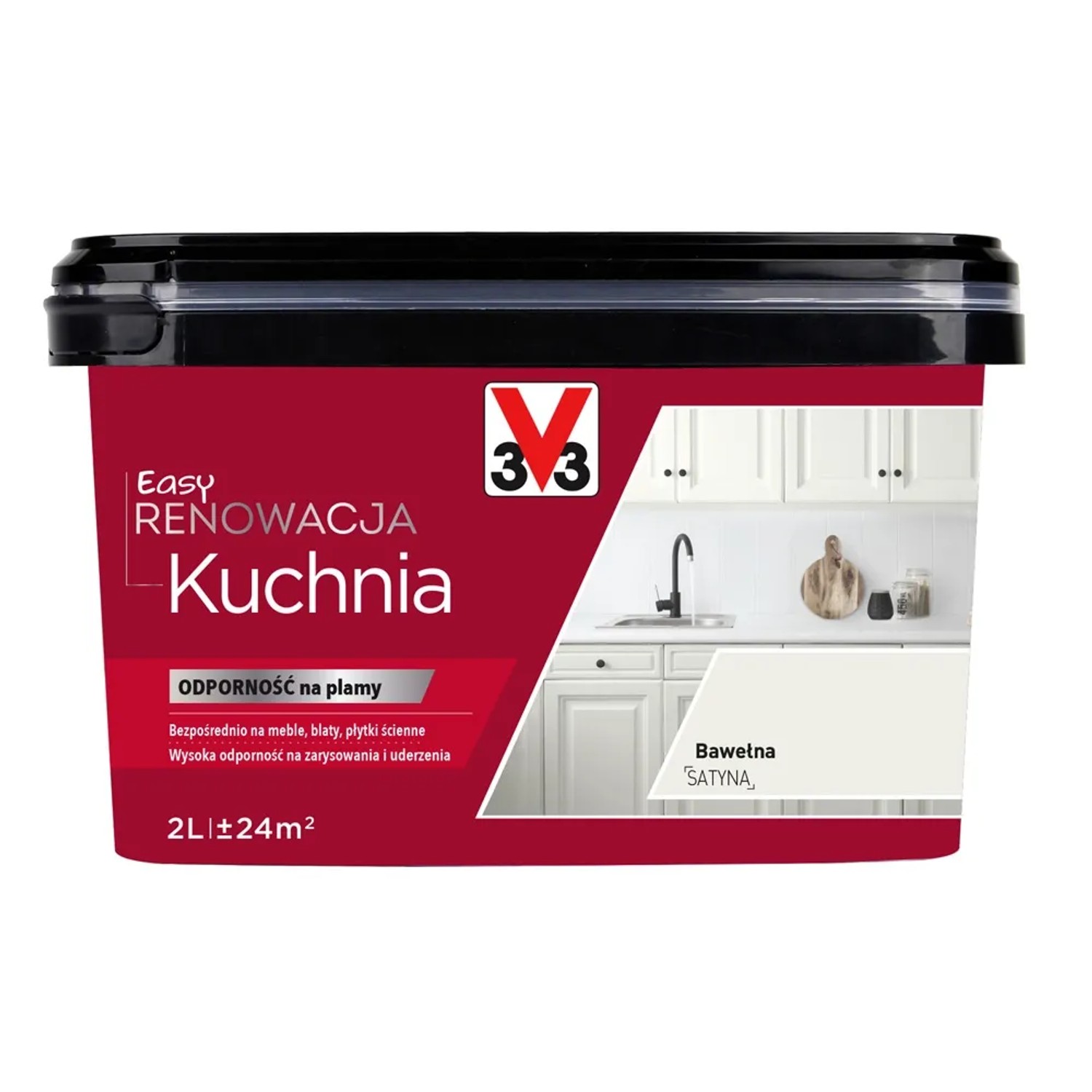 V33 Farba Easy Renowacja Kuchnia bawełna 2l