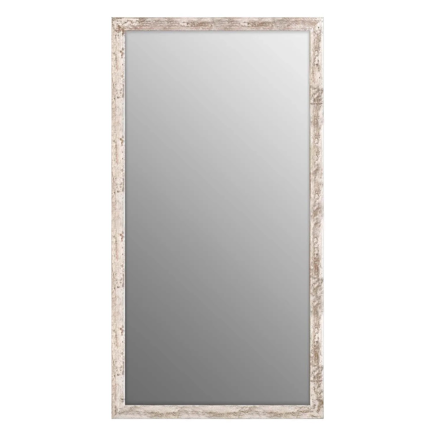 Frames Factory Lustro HIT 45 x 85 cm biało-brązowe