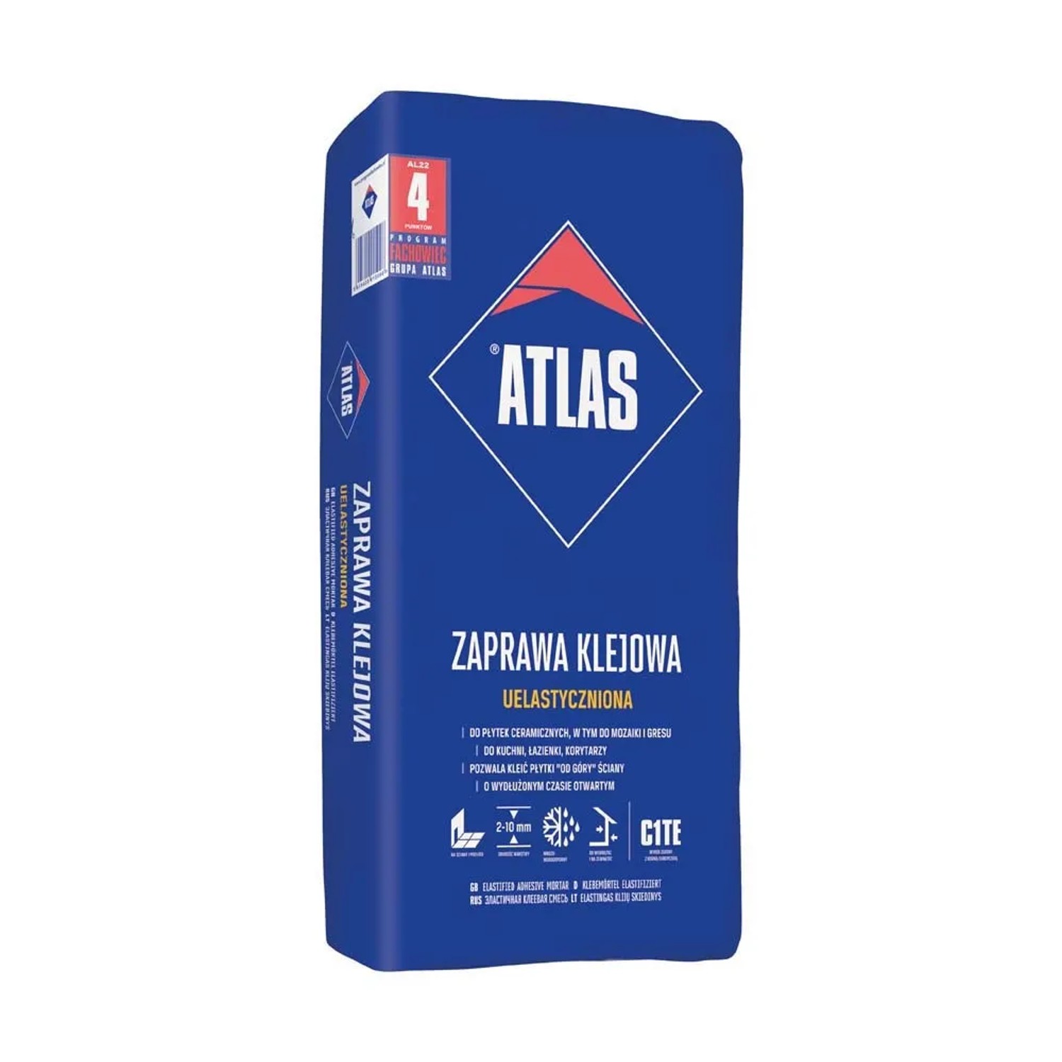 Atlas Zaprawa klejąca uelastyczniona GLE 22,5 kg