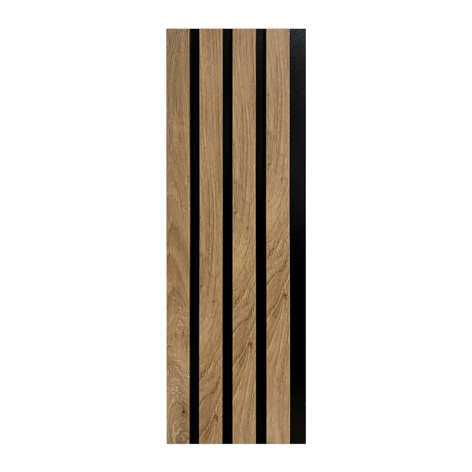 Lamele ścienne na HDF Dąb Country/Czarny 11x178x2750 mm
