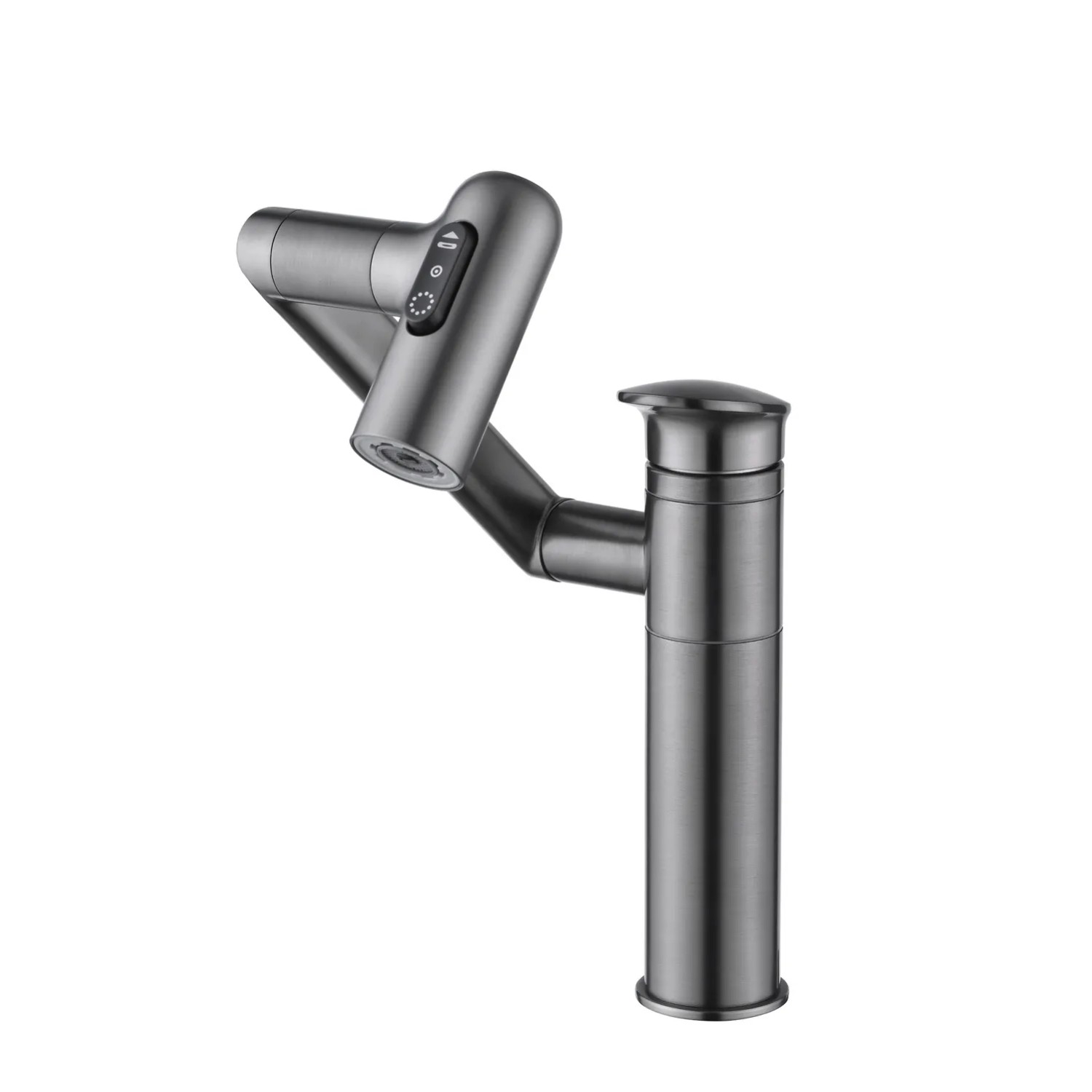 EVG Bateria umywalkowa kuchenna pionowa grafitowa