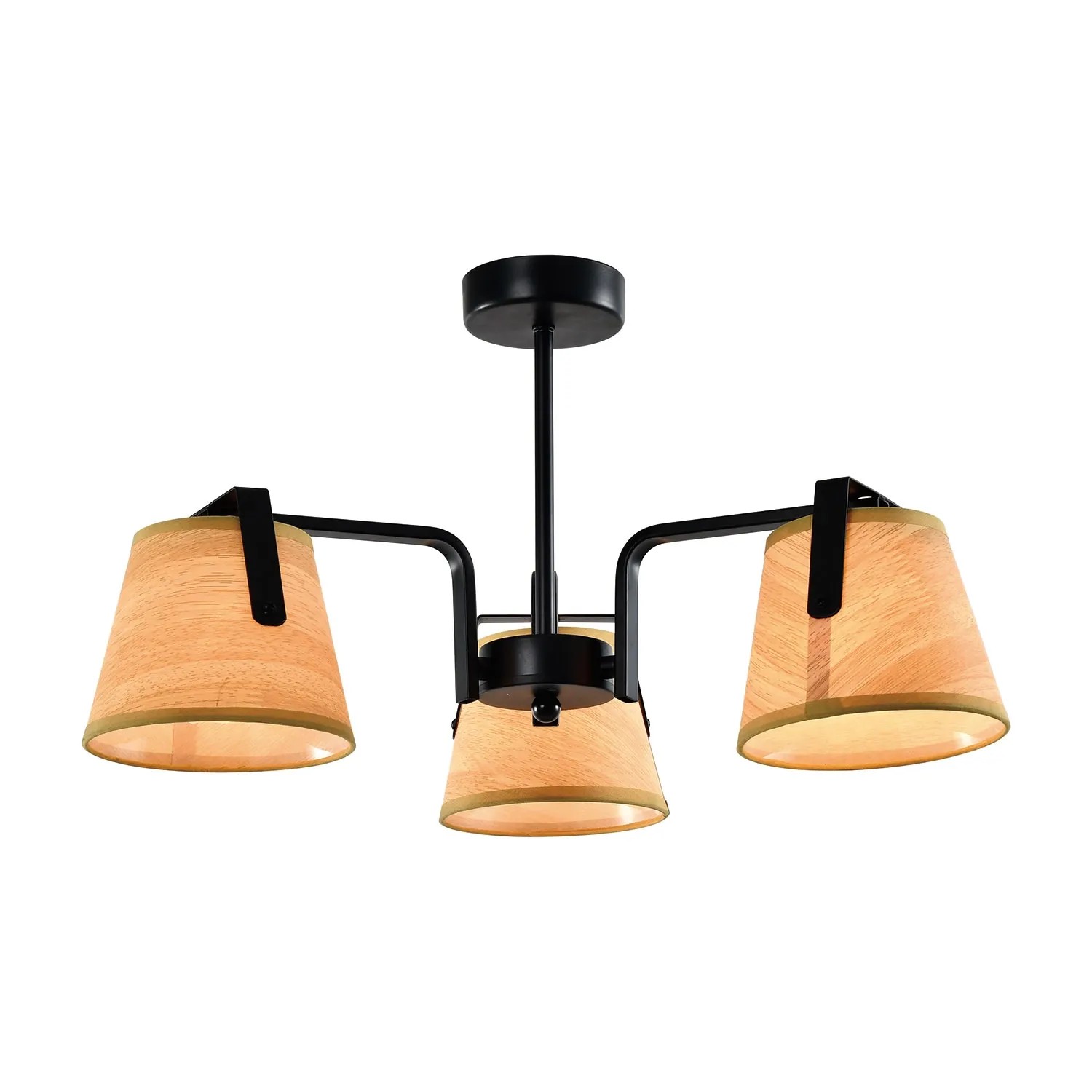 Candellux Lampa wisząca Amberg 3x40W E27 czarna