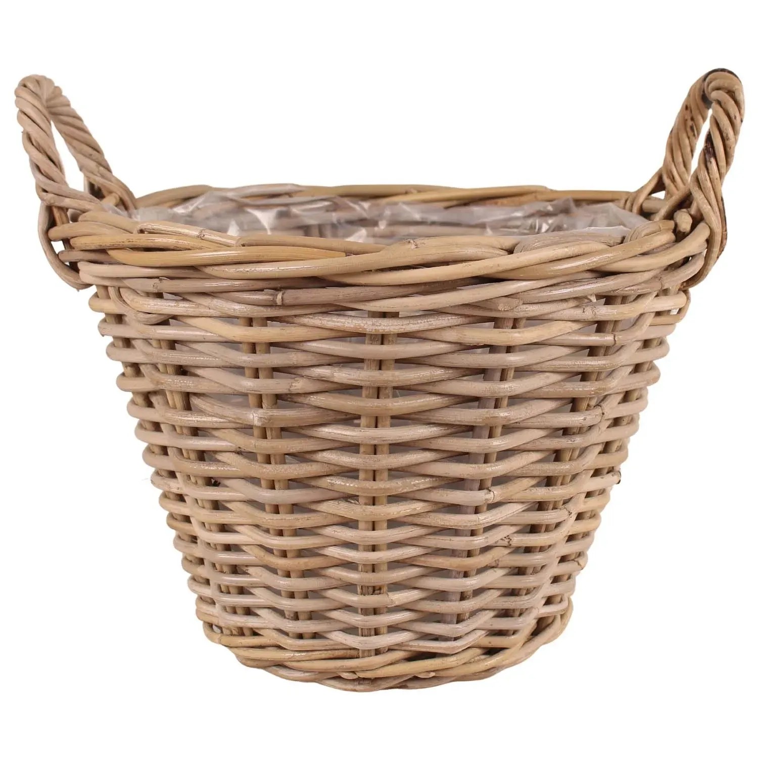 Kosz rattan natural - 39 x 30 cm