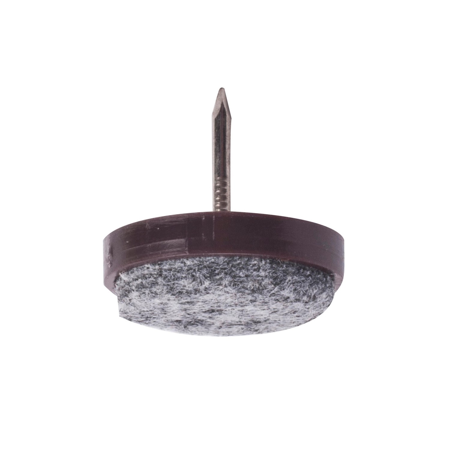 Hettich Podkładki ślizgowe brązowe śr. 20 mm 8 sztuk