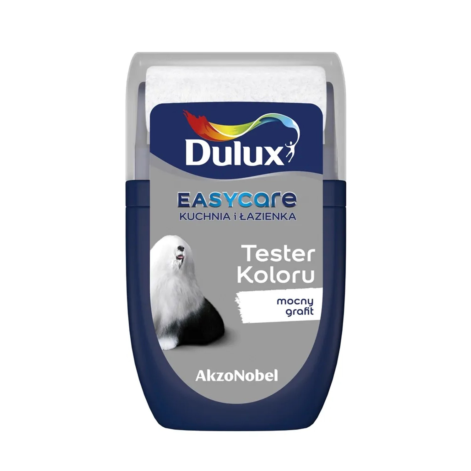 Tester farby Dulux Easy Care Kuchnia i Łazienka mocny grafit 30 ml