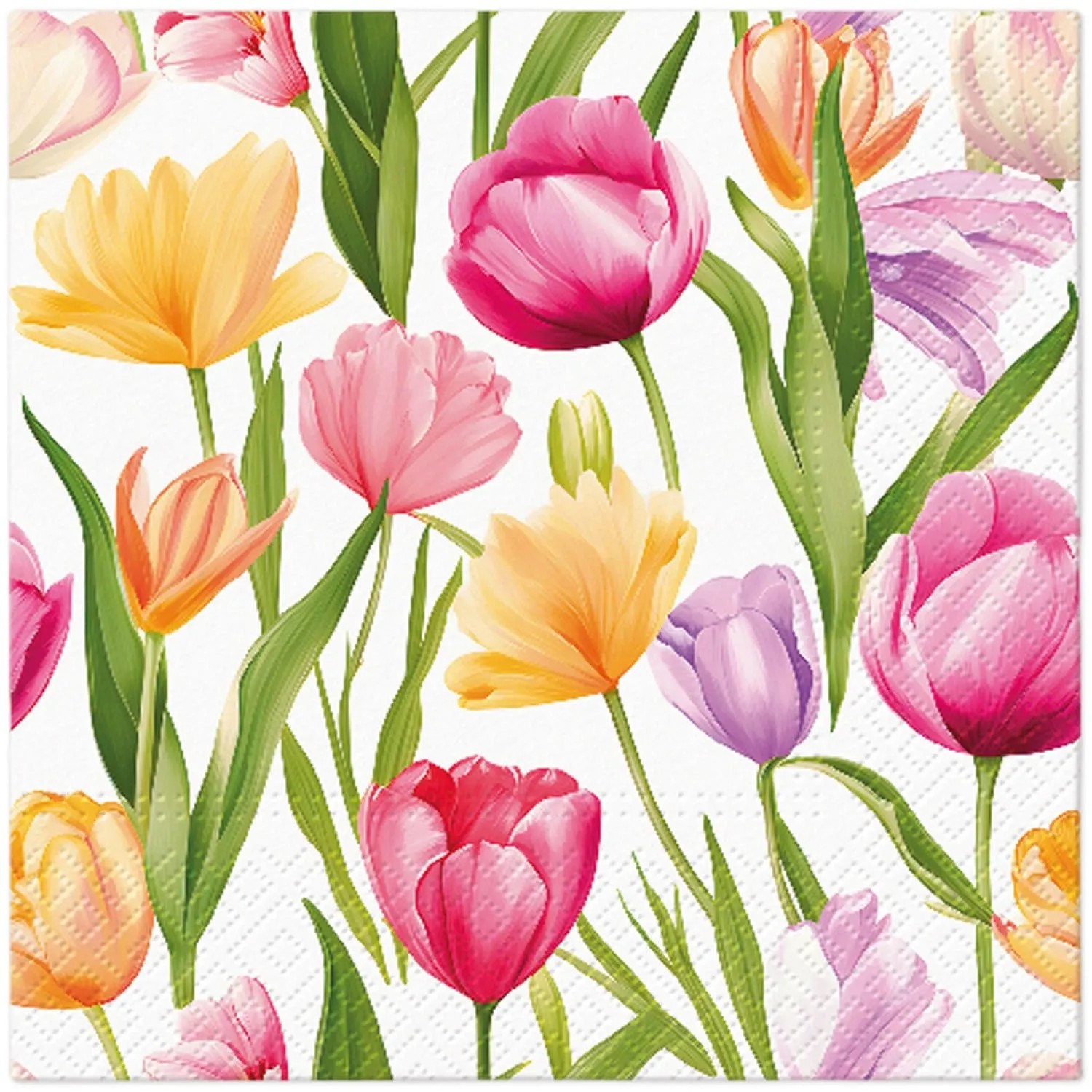 Serwetki TULIP DREAM - 33 x 33 cm
