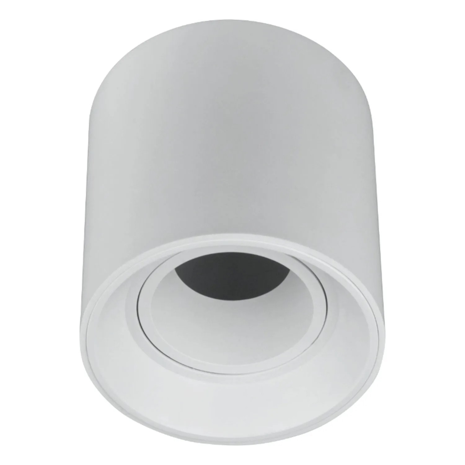 DPM Ramka do oprawy ruchoma GU10/MR16 natynkowa okrągła biała