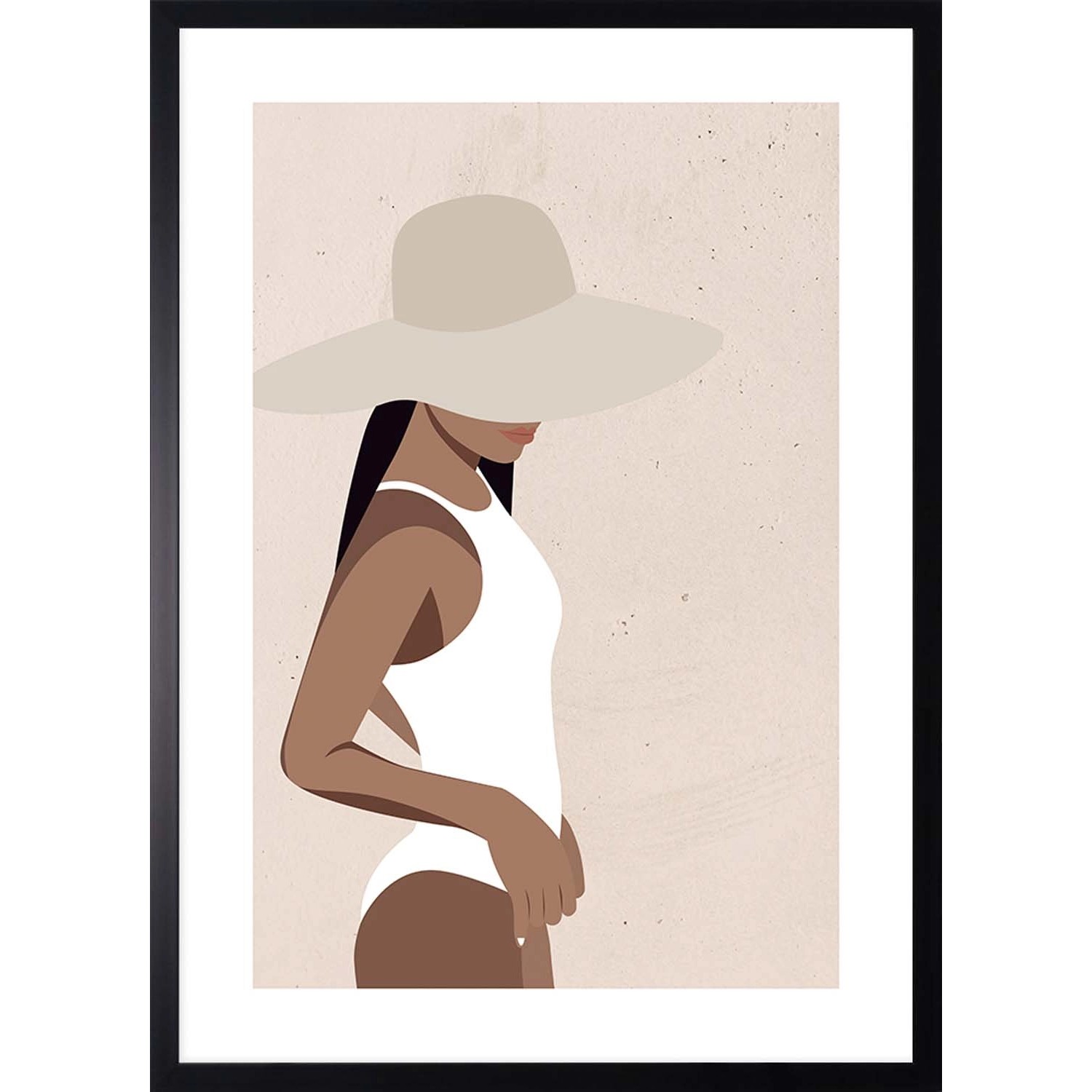 ARS LONGA Obraz WOMAN IN SWIMSUIT 53 x 73 cm